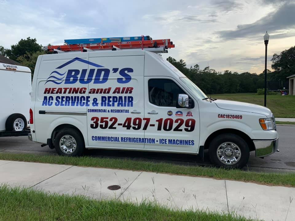buds heating and air conditioning van